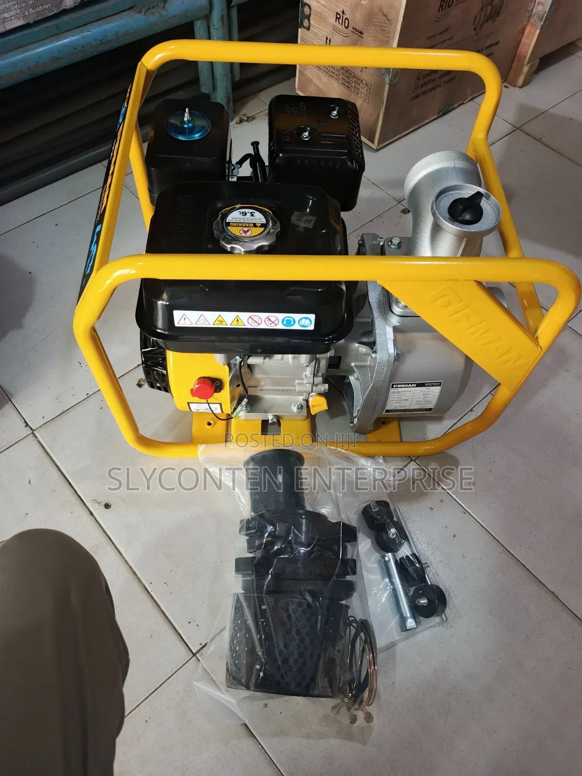 Firman 6.5hp Water Pump (3" Petrol)