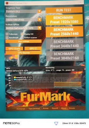 Evga GTX 1070 8gb Vga Card