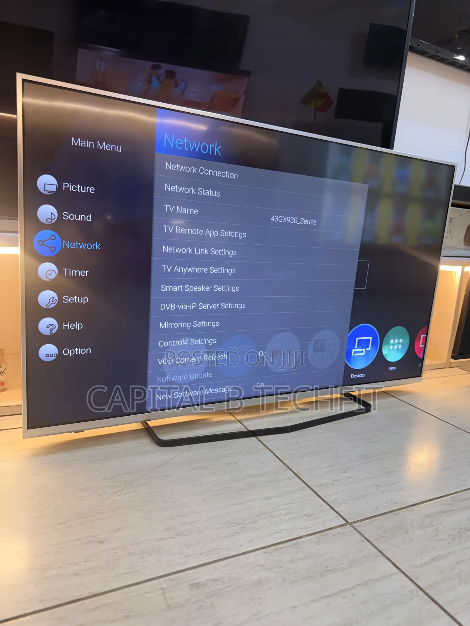 43inches Full Digital Satellite 4k Panasonic Machine