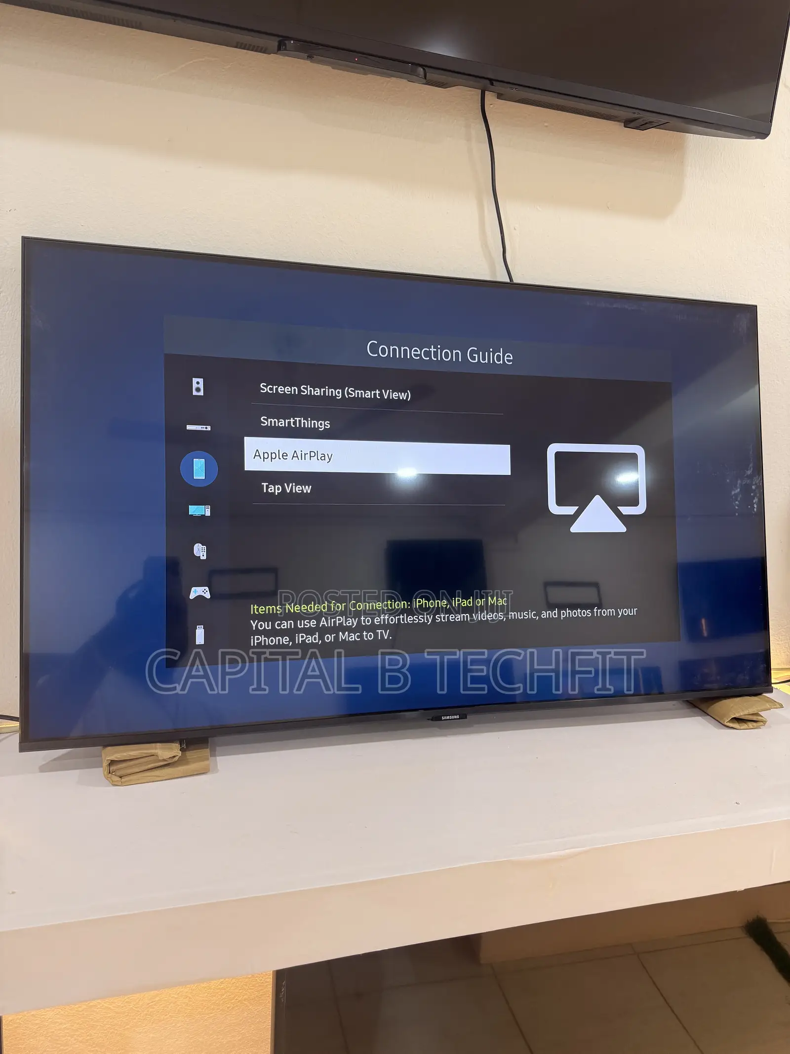 43inches Crystal Full Digital Satellite 4k HDR UHD SMART SAMSUNG TV