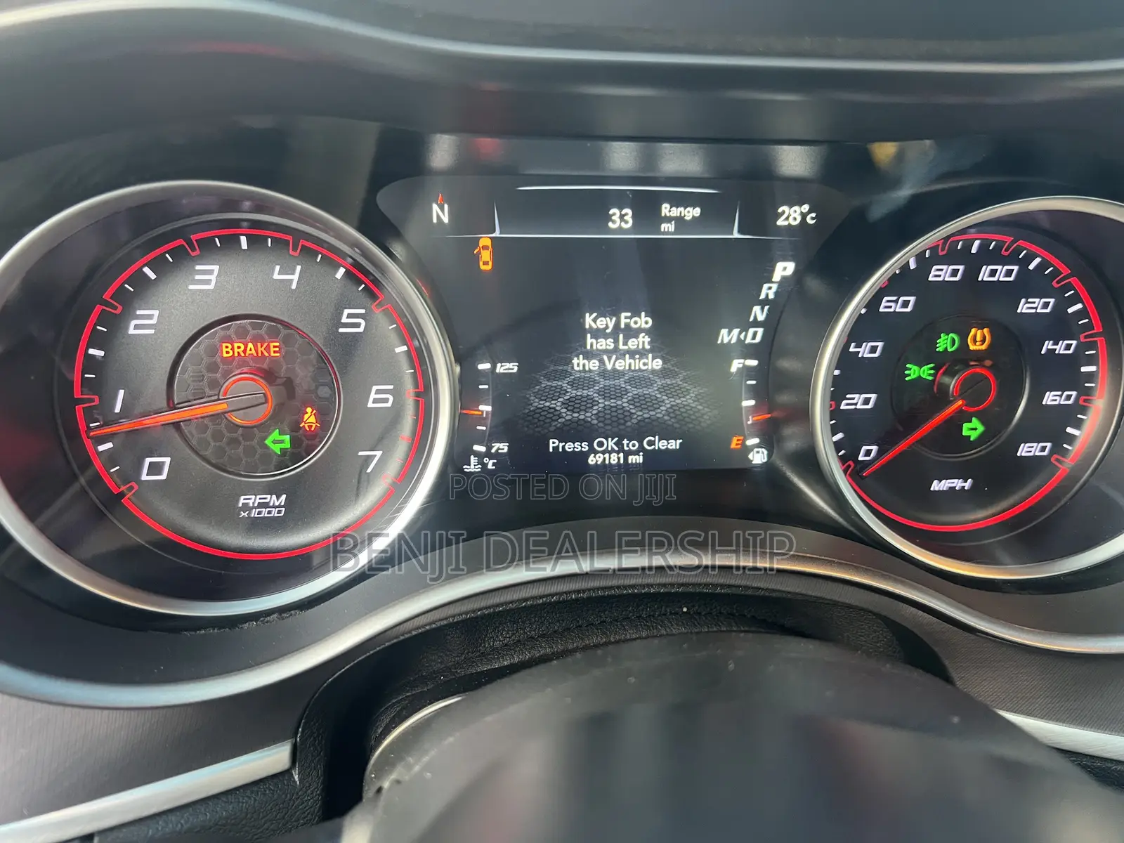 Dodge Charger 2019 Orange