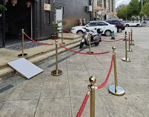 Stanchion Barricade Gold
