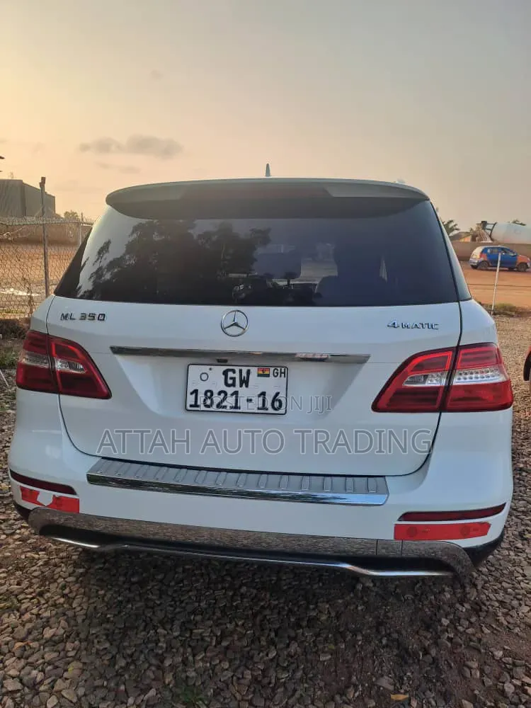 Mercedes-Benz M Class 2012 White