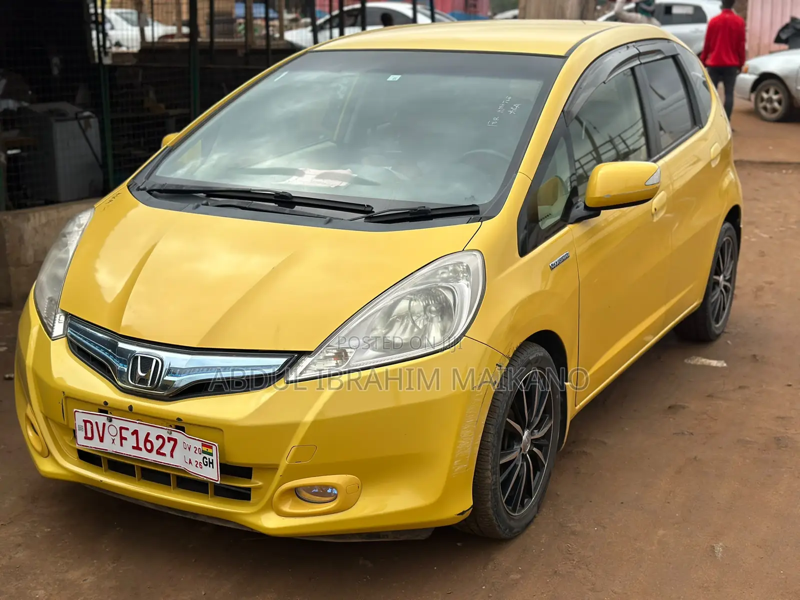 Honda Fit 2014 Yellow