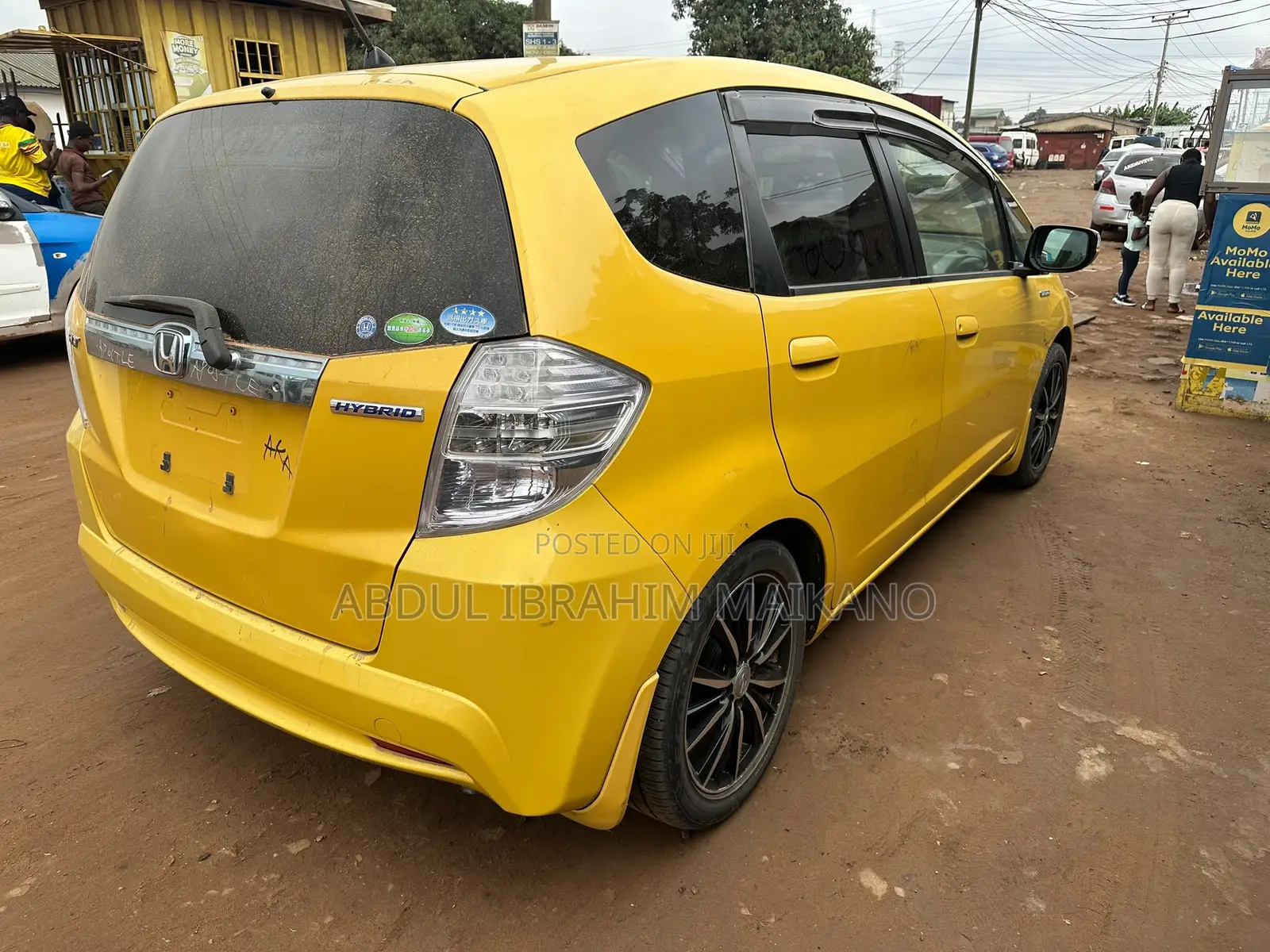 Honda Fit 2014 Yellow
