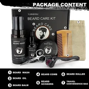 7-Pieces Beard Care Kit