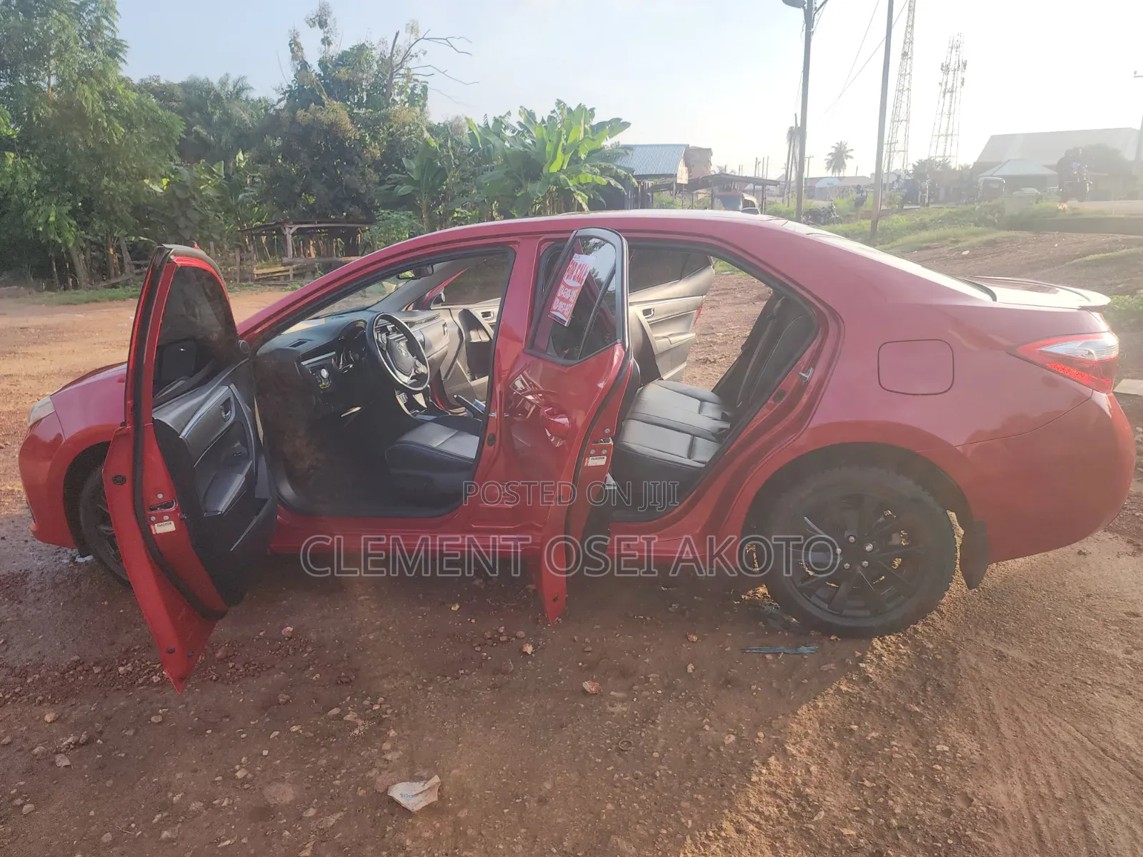 Toyota Corolla 2016 Red
