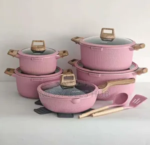 Donnor 15pcs Granite Cookware Set