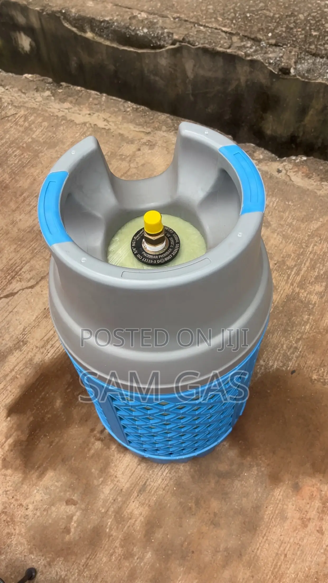 15kg Fibre/Fiber Glass Cylinders