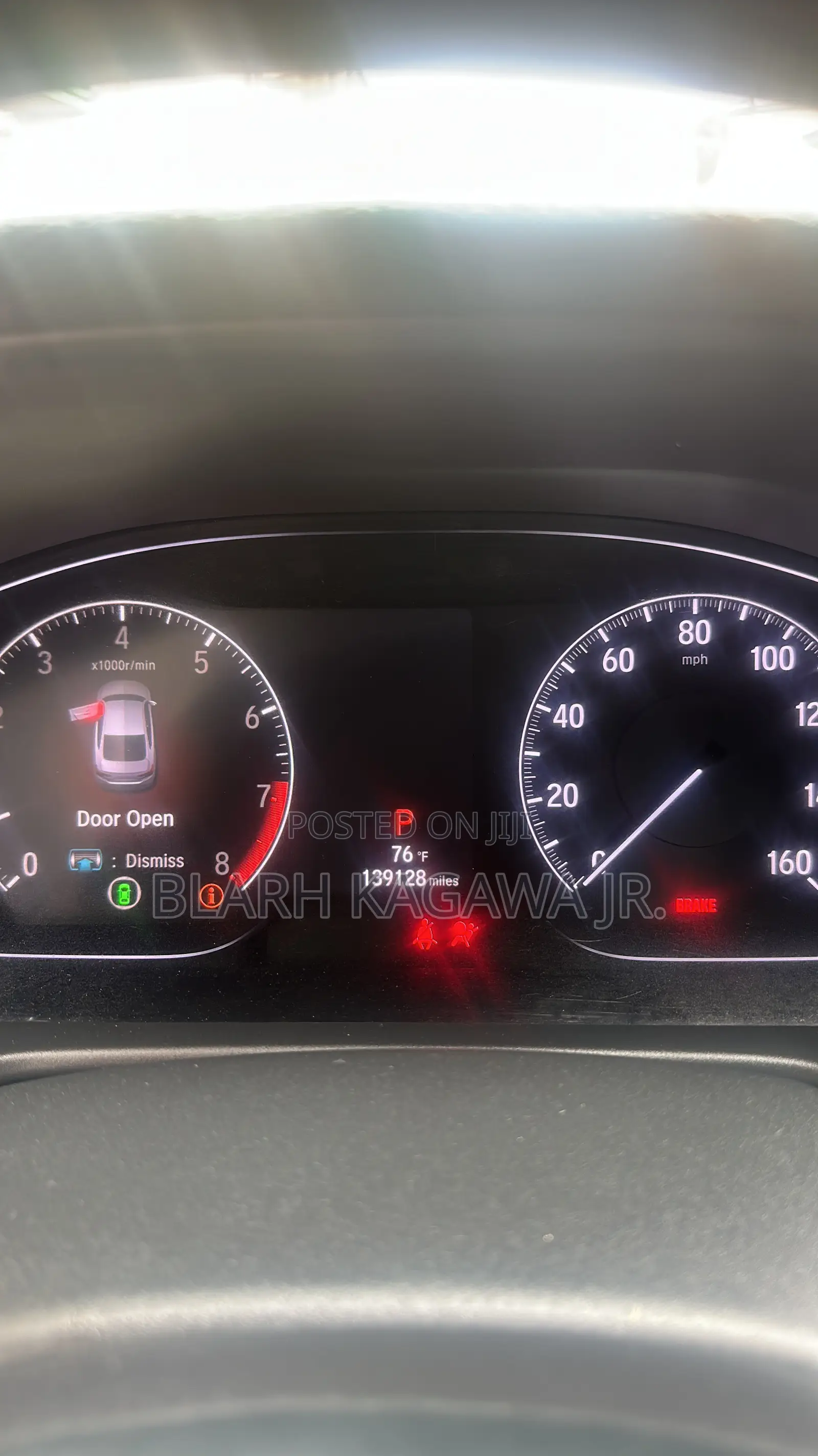 Honda Accord Sport 2.0T 2018 Black