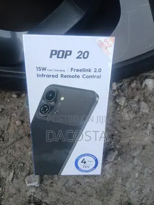 New Tecno Pop 20 64 GB Black