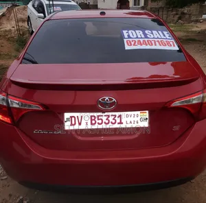 Toyota Corolla 2014 Red