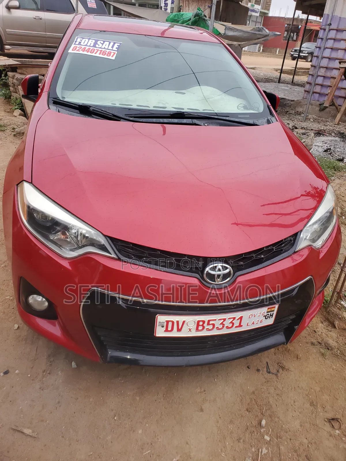 Toyota Corolla 2014 Red