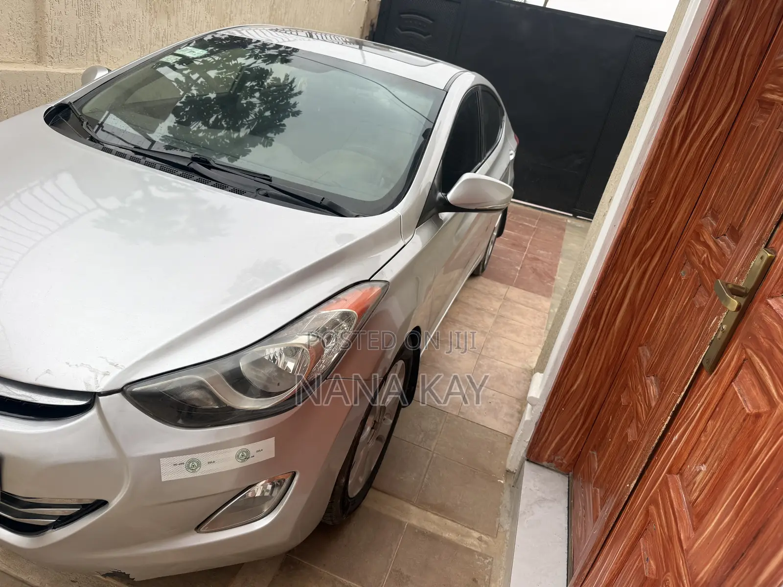 Hyundai Elantra GLS Sedan FWD (1.8L 4cyl 6M) 2013 Silver