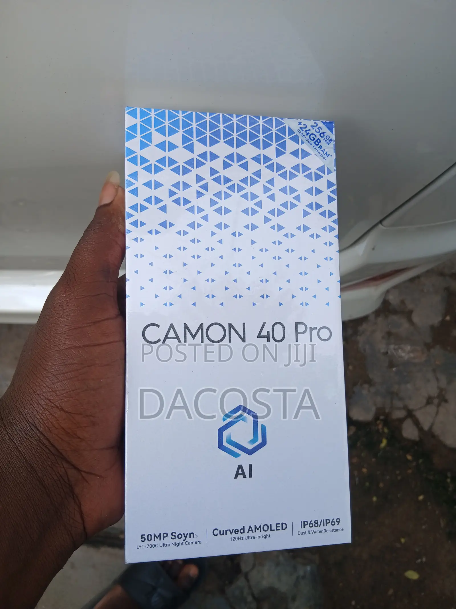 New Tecno Camon 40 Pro 5G 256 GB Black