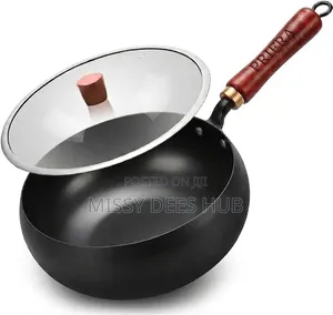 26cm Potbelly Pot With Glass Lid