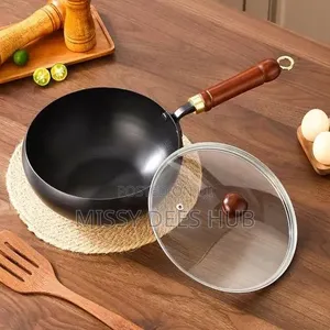 26cm Potbelly Pot With Glass Lid