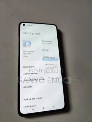 Xiaomi 11 Lite 5G NE 128 GB