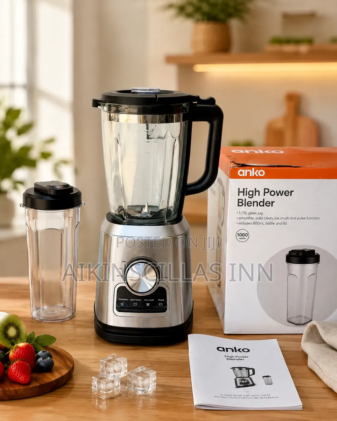 Anko Professional Glass Blender