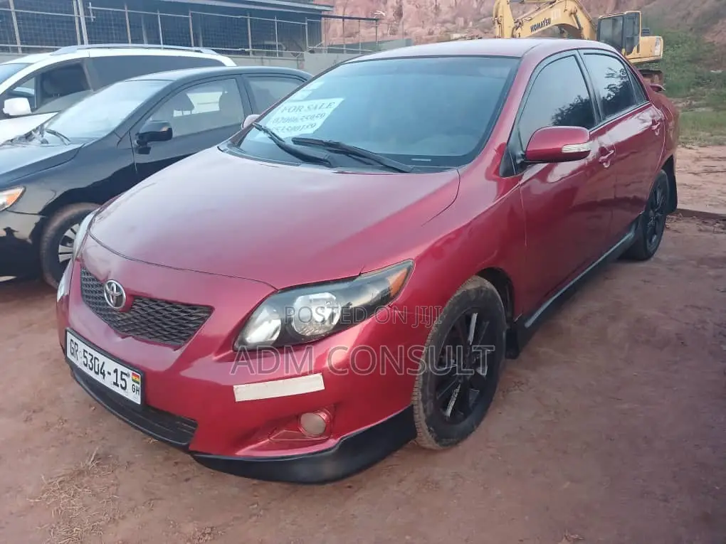 Toyota Corolla LE 4dr Sedan (1.8L 4cyl 4A) 2010 Red