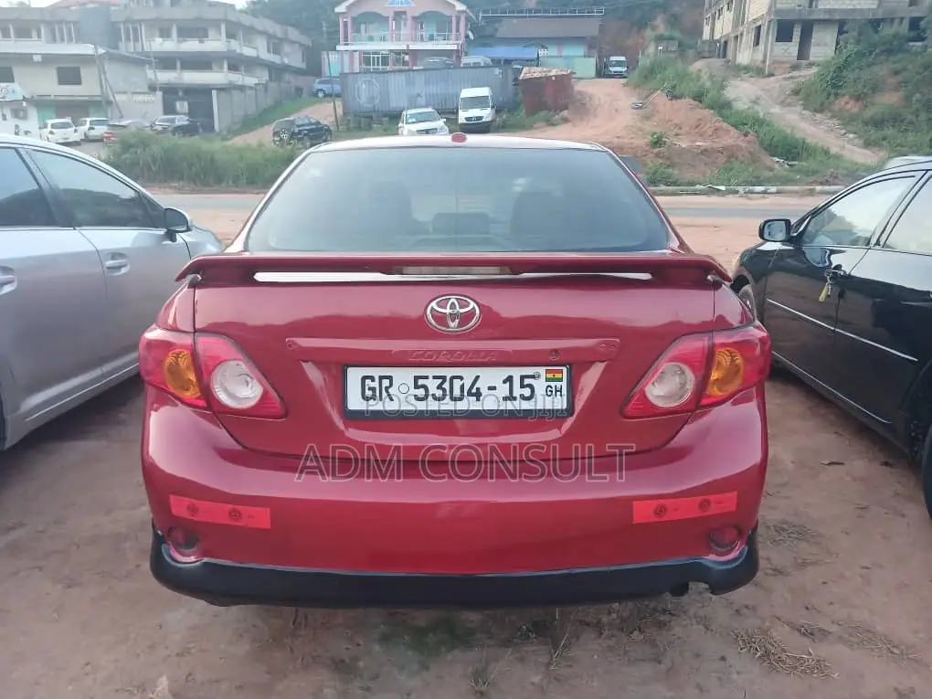 Toyota Corolla LE 4dr Sedan (1.8L 4cyl 4A) 2010 Red