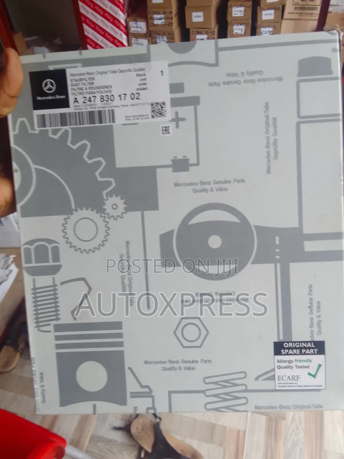 Original Mercedes Cabin AC Filter A2478301702