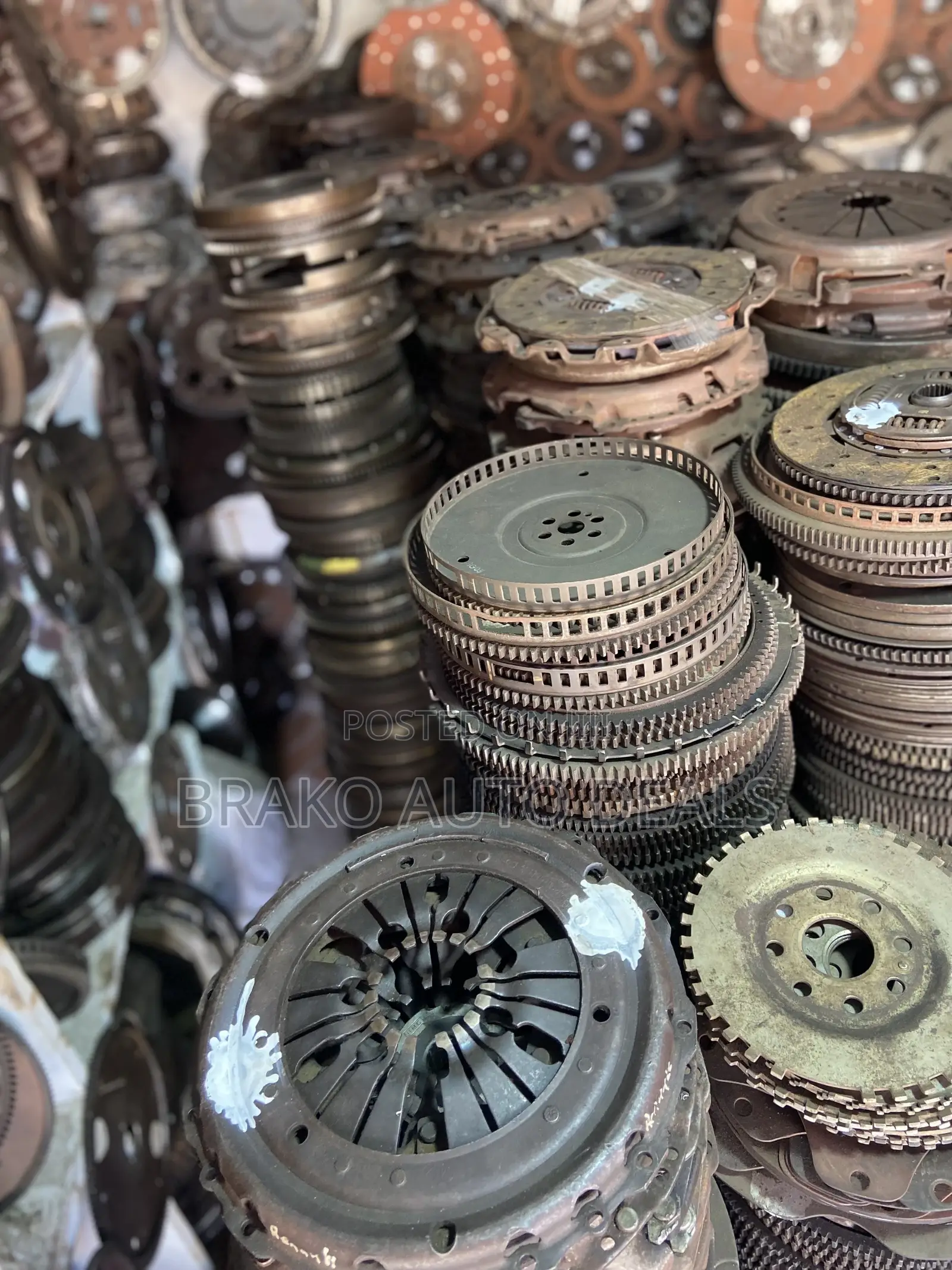Flywheel, Pressure Plate, Clutch Disk & Realease Bearings
