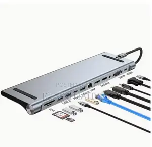 Type C 11in1hub USB Docking Station