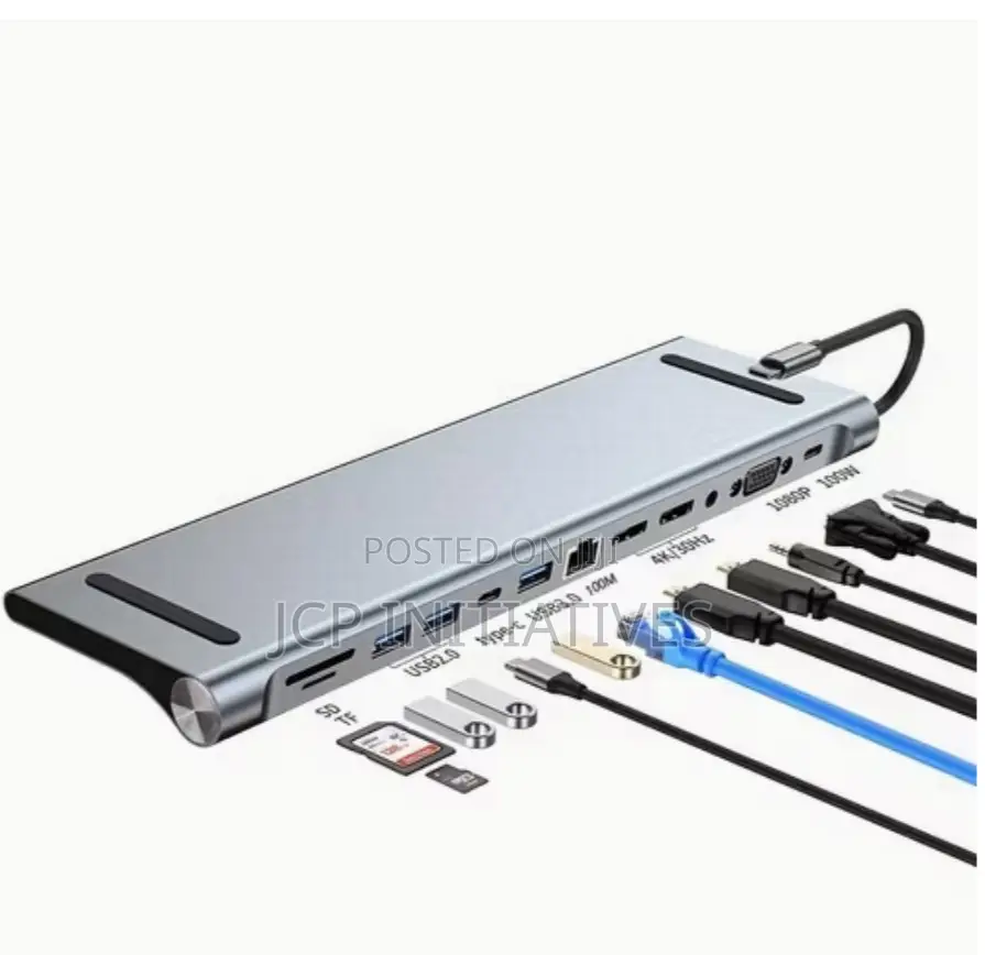 Type C 11in1hub USB Docking Station