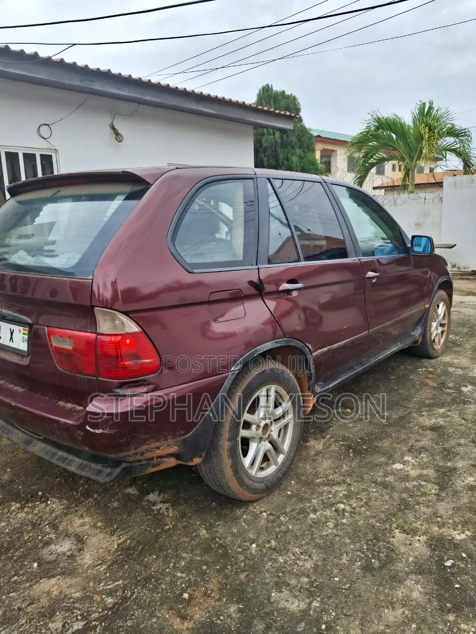 BMW X5 2005 Burgundy