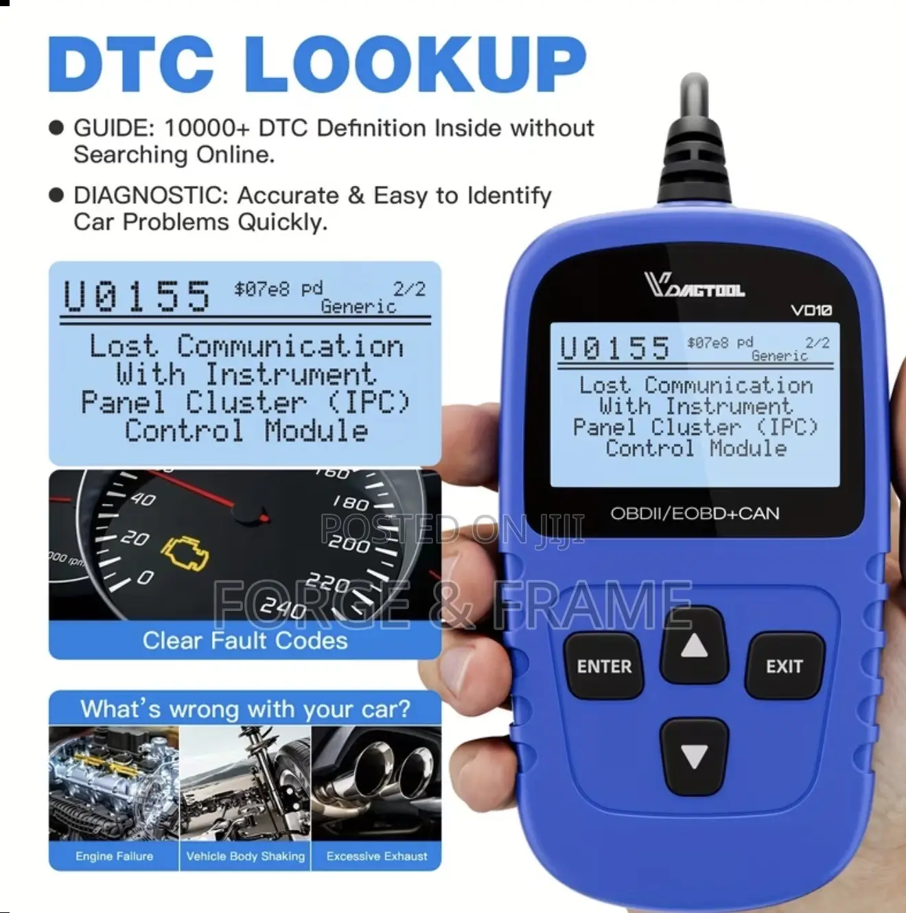 OBD2 Scanner Car Diagnostic Tool