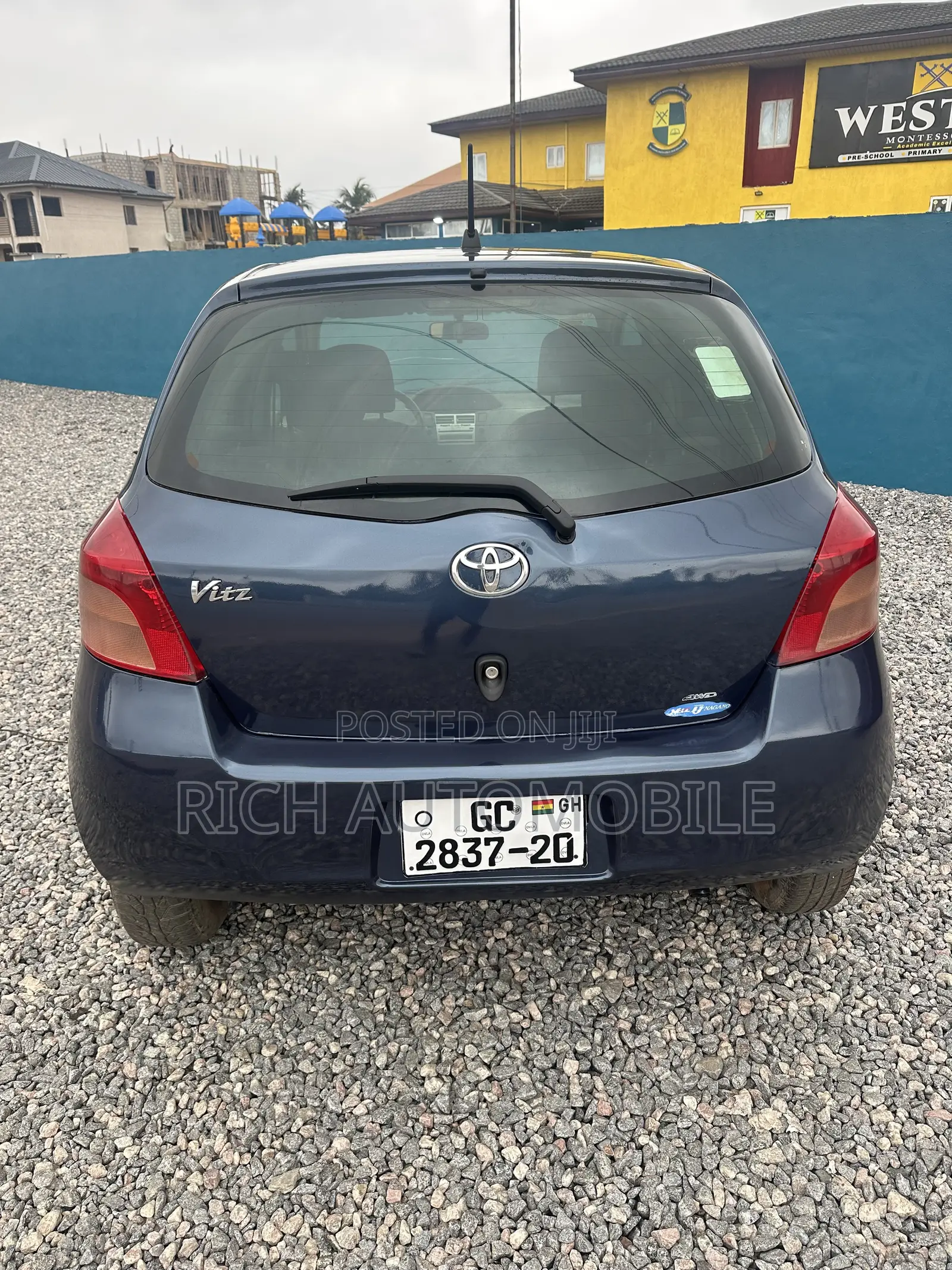Toyota Vitz 1.3 AWD 5dr 2008 Blue
