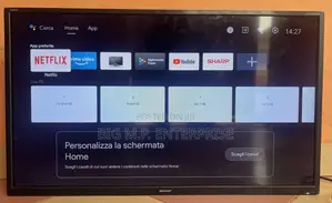 Sharp 32 Inches Android TV. SMART/ANDRIOD. Digital Satellite, HD With