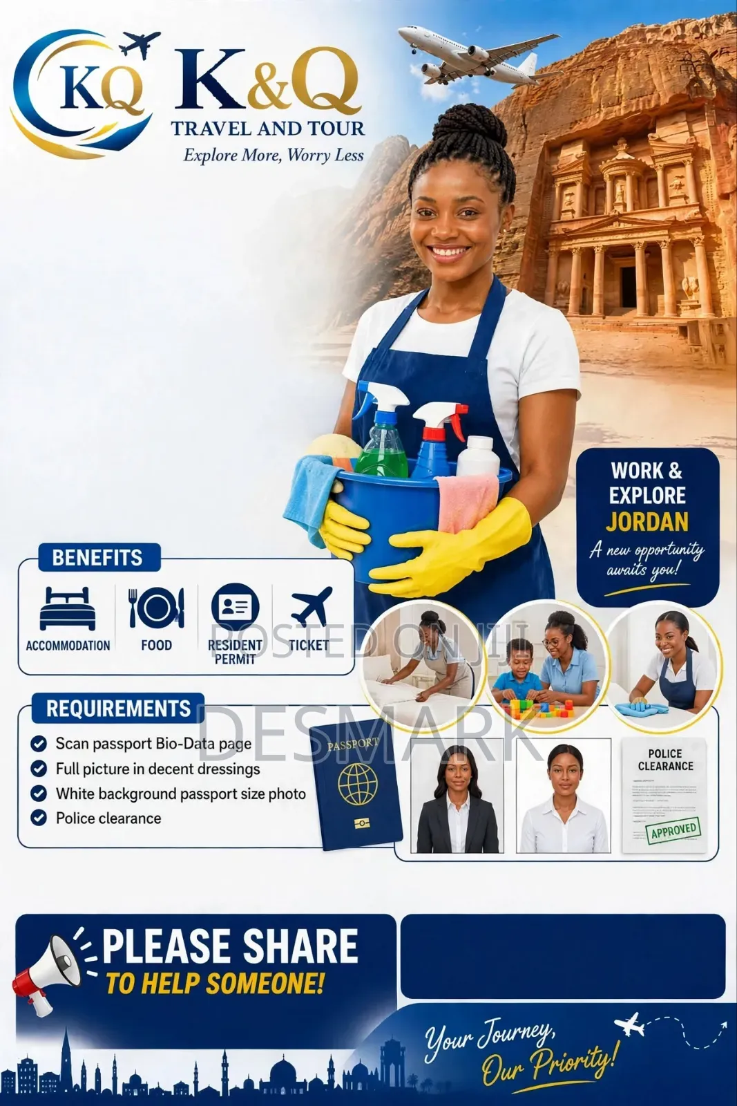 Work and Live in Jordan
