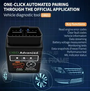 OBD2 Bluetooth Auto Code Erase Scanner