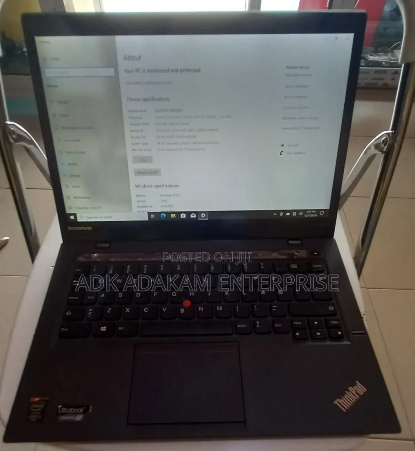 Laptop Lenovo ThinkPad X1 Carbon 8GB Intel Core i5 SSD 128GB