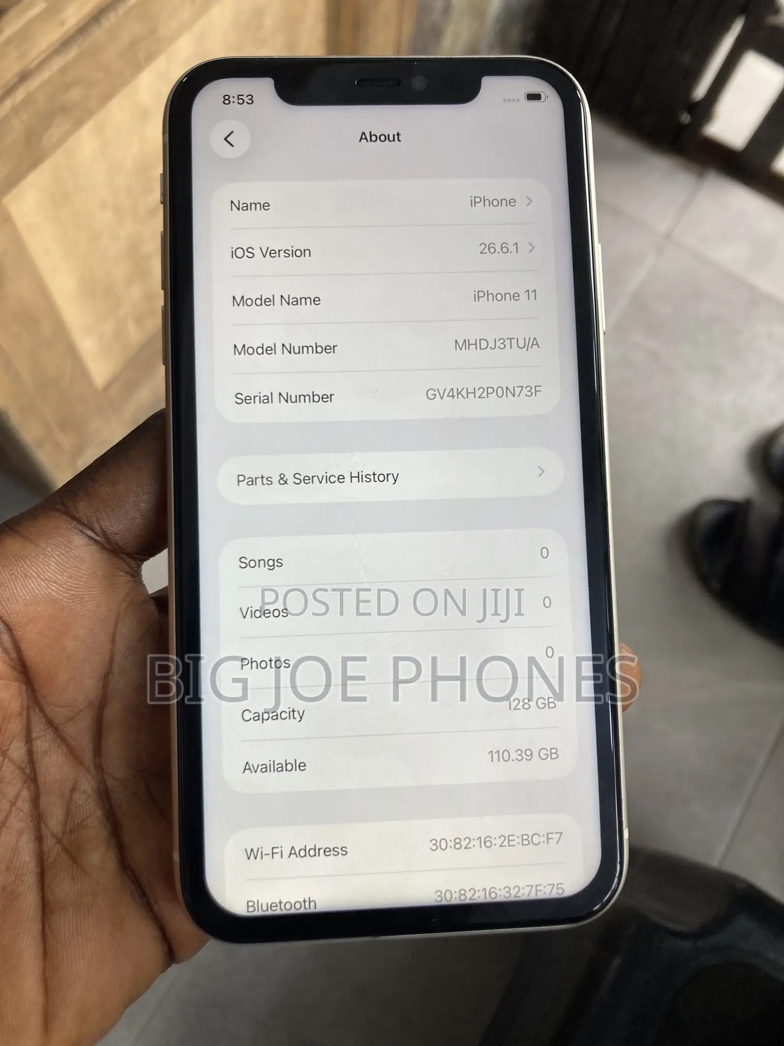 New Apple iPhone 11 128 GB White