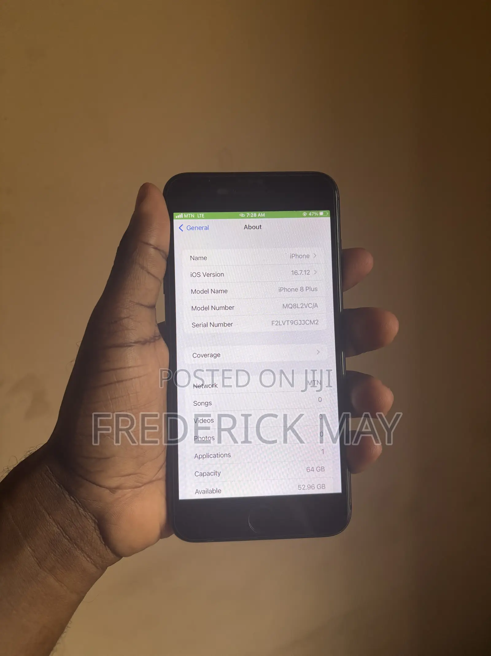 Apple iPhone 8 Plus 64 GB Black
