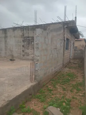 Half Plot of Land Containing Two Bedrooms Self-Contained