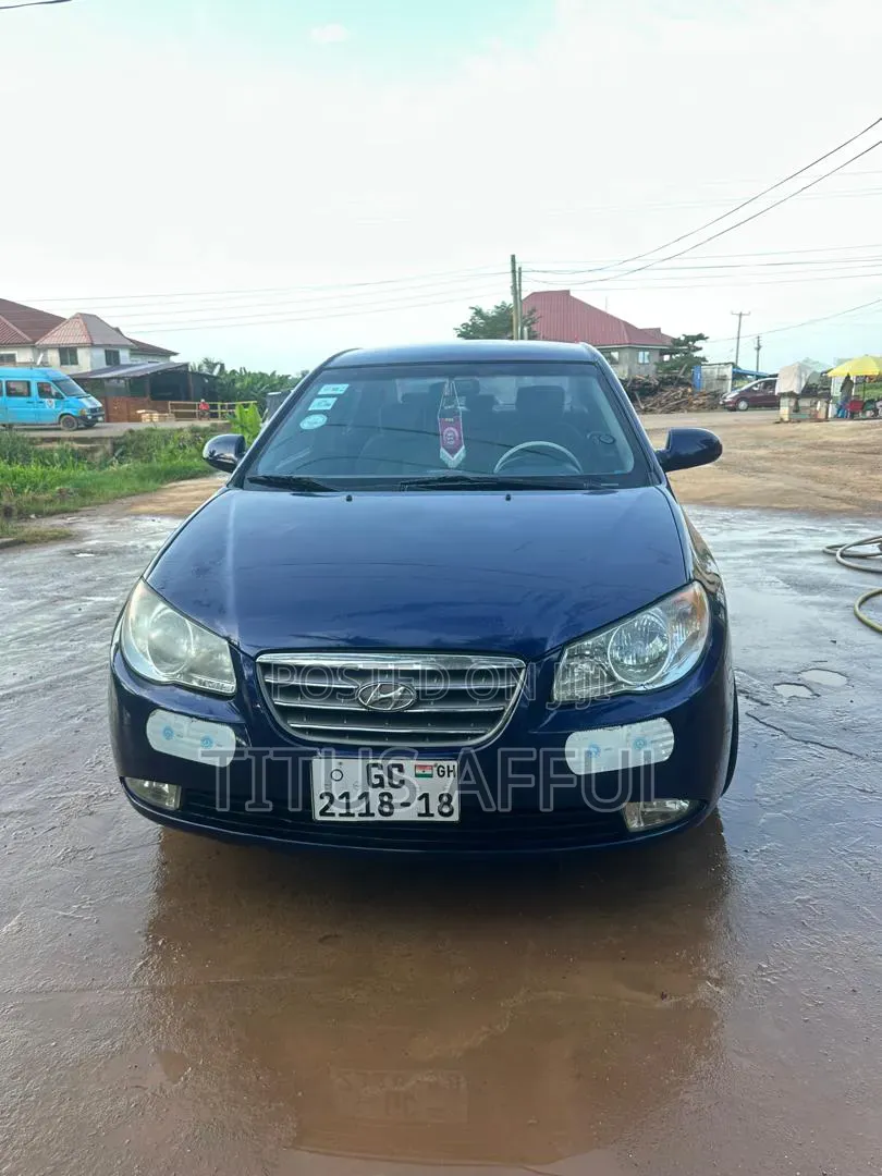 Hyundai Elantra 2007 Blue