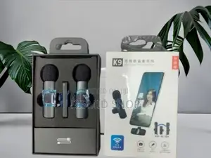 K9 2-in-1 Portable Wireless Microphone for Smartphones