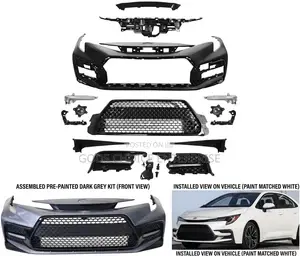 Complete Front Bumper Corolla 2019-2020-2021 SE
