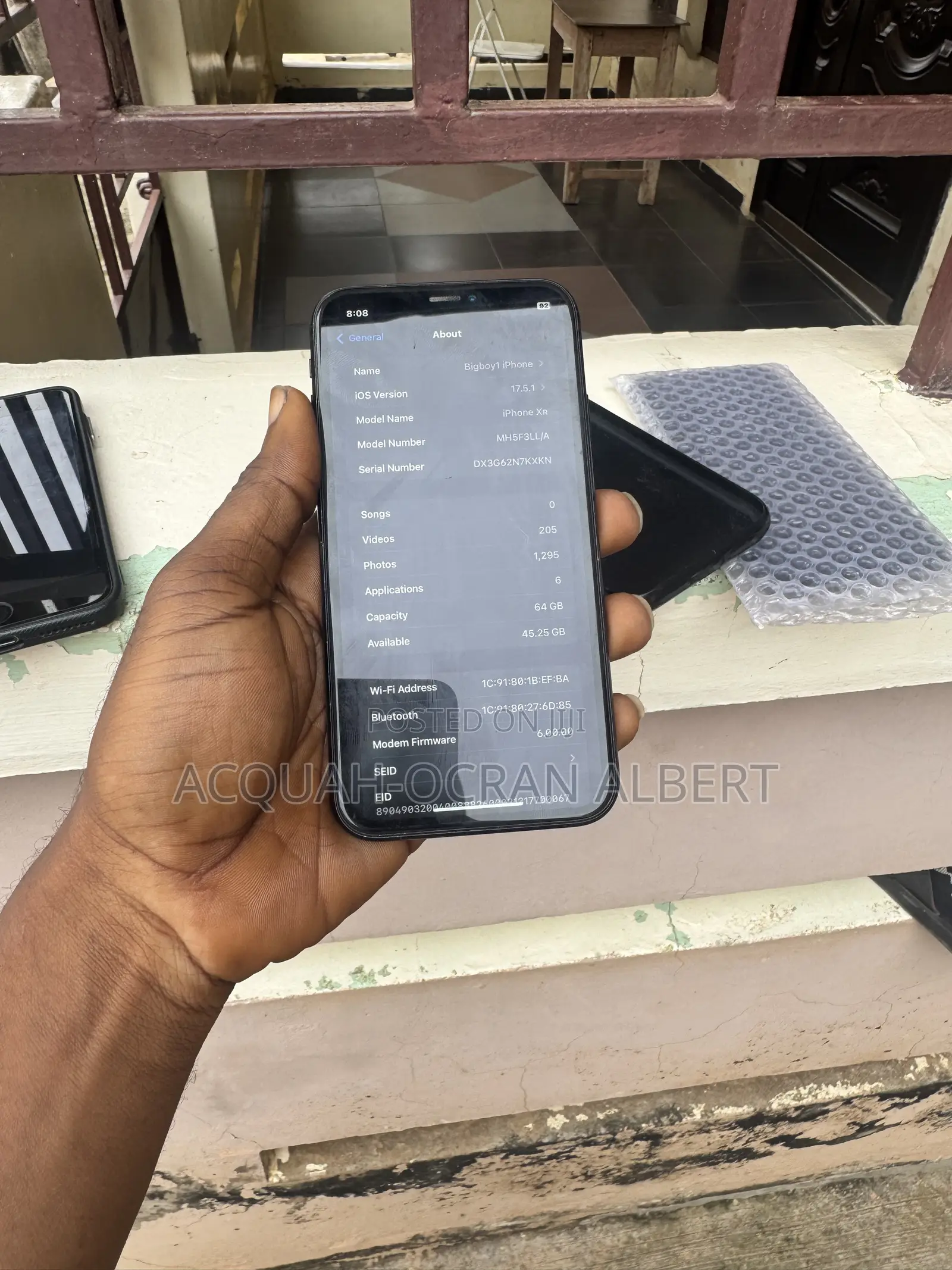 Apple iPhone XR 64 GB Black