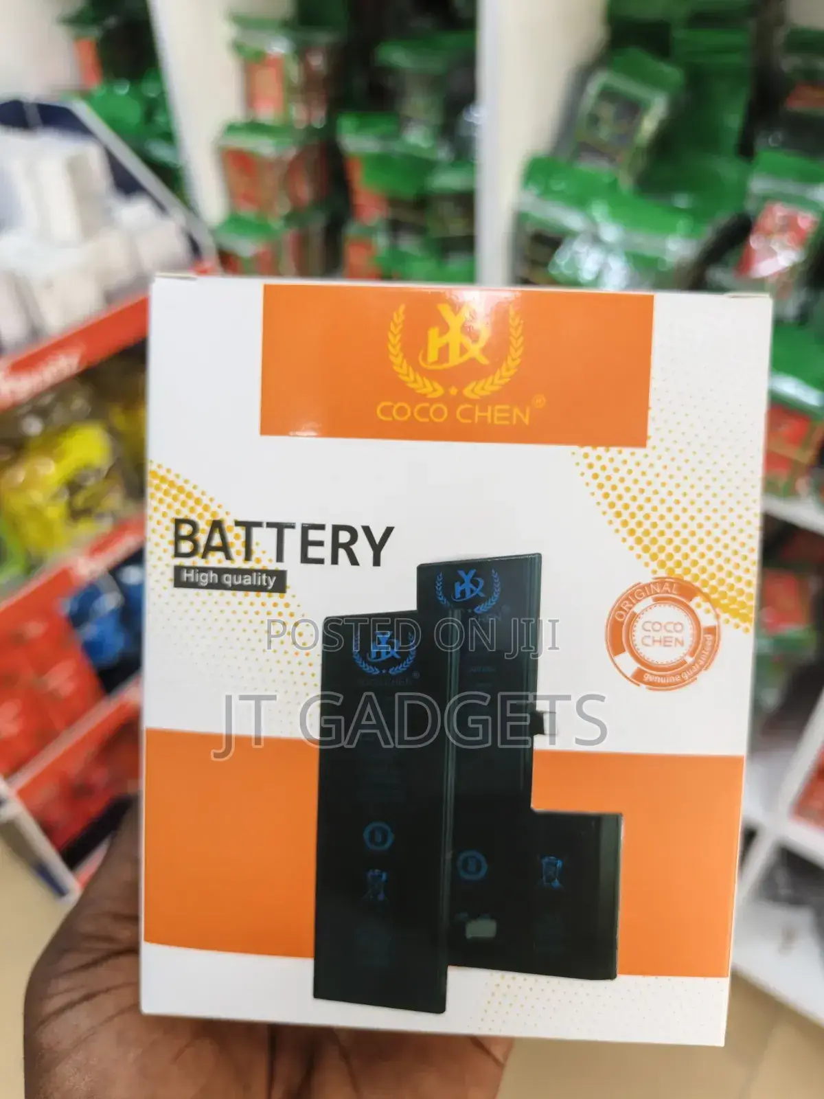 Coco Chen High-Quality Replacement Batteries for iPhone
