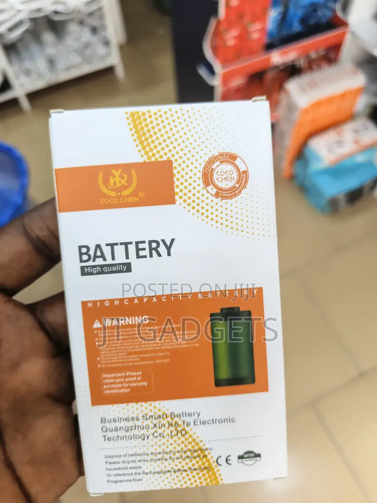 Coco Chen High-Quality Replacement Batteries for iPhone