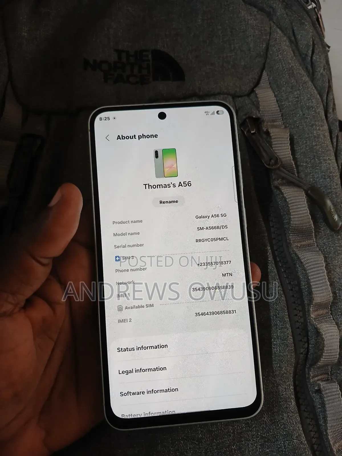 Samsung Galaxy A56 256 GB White