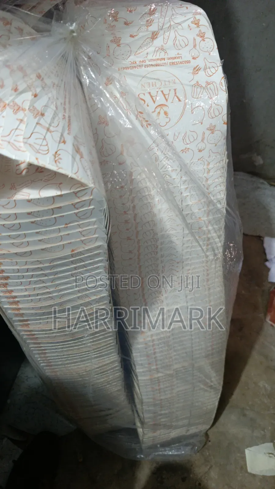 Disposable Oil Resistant Paper Pack