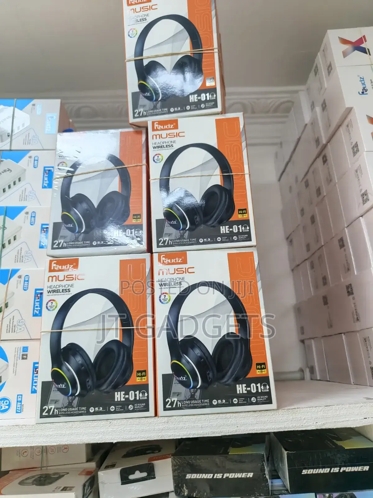 Fsurdz Head Phone and SPORTS EARBUDS (Sold Separately)