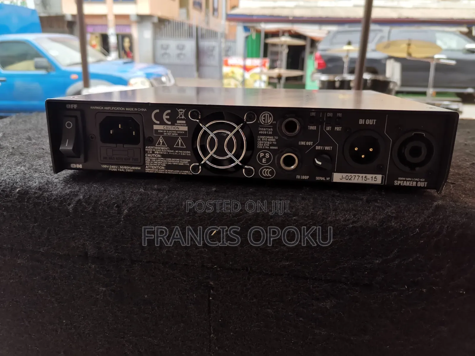 Warwick WCA 410 + LWA 500 Bass Stack - 4x10" Cab + 500W Head