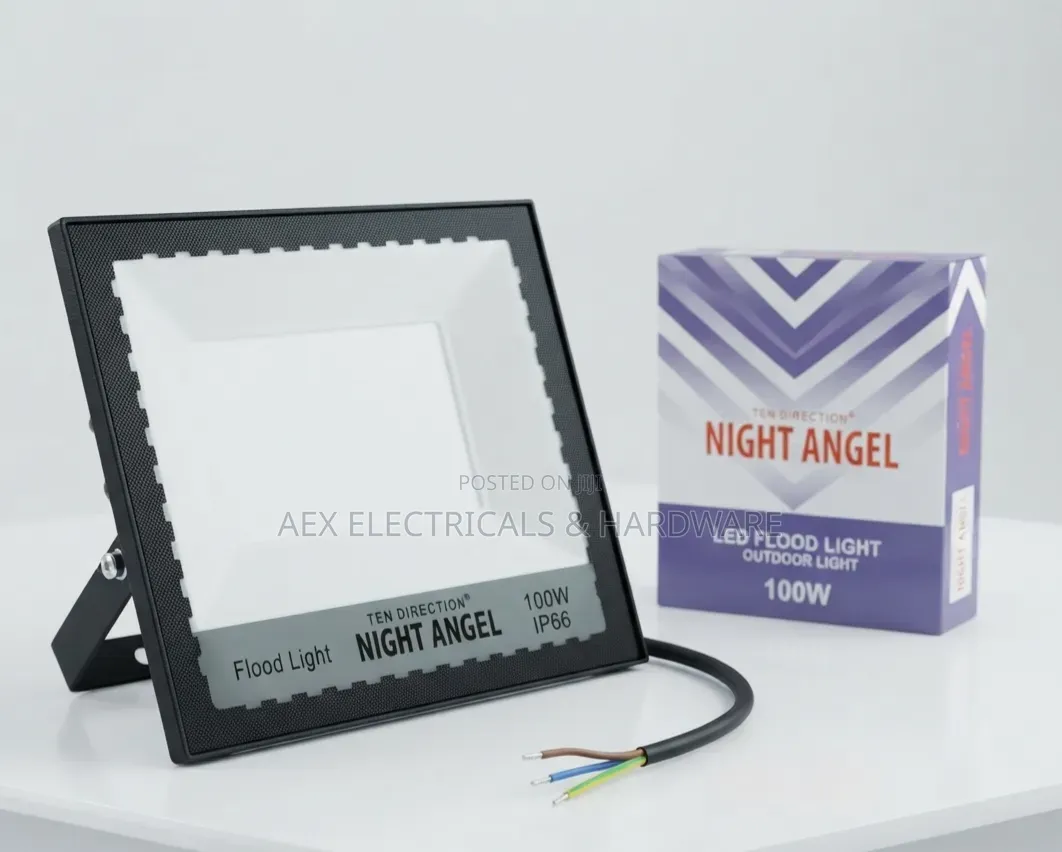 Night Angel 100W LED Floodlight – Outdoor Waterproof IP67
